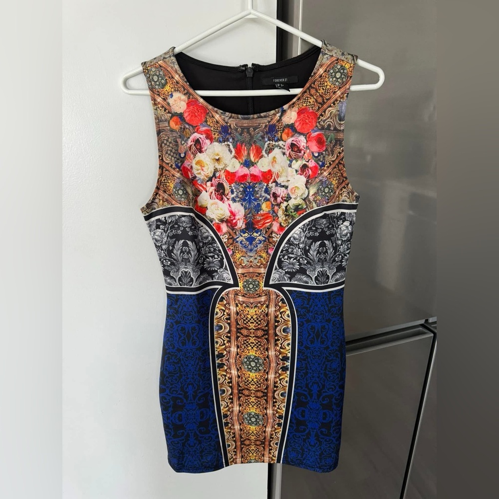 Forever 21 Multicolor Floral Dress